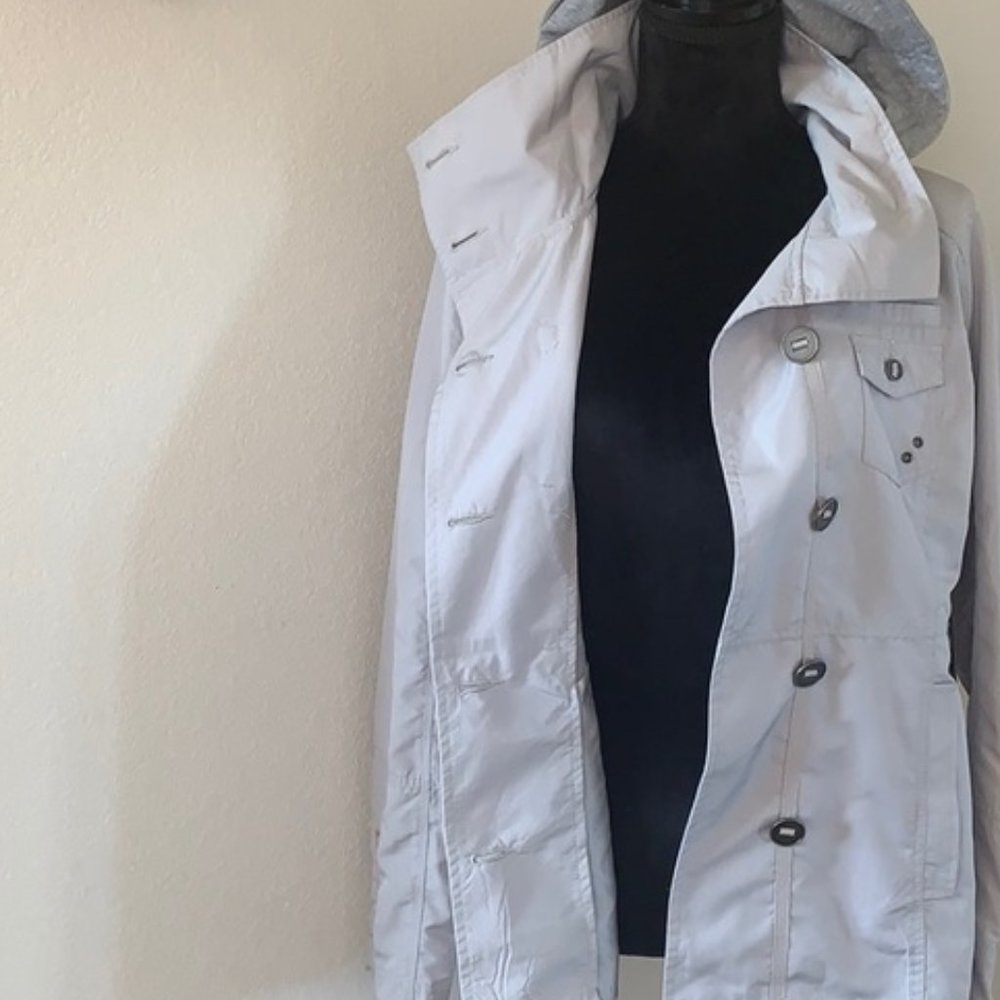 Hurley Winchester Water Resistant Coat S Whitegray